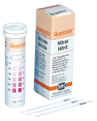 Boîte de 100 languettes Nitrate / Nitrite - Webopure